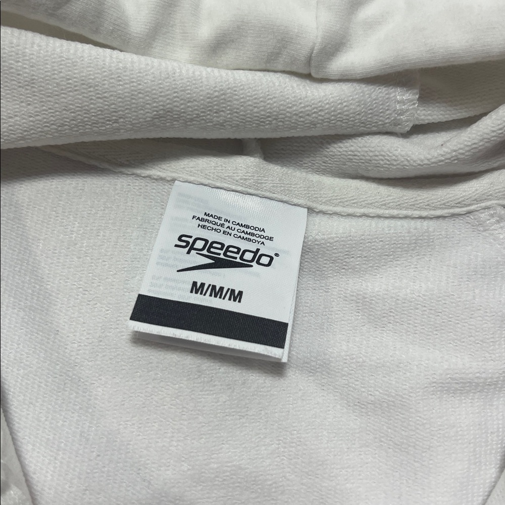 Speedo Zip Front Swim Cover Up Hoodie NWOT Women’s Medium - Picture 3 of 9